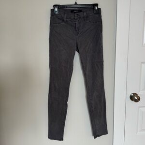 J Brand Charcoal Denim Pants 26